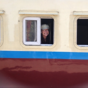 Lydia Scherer-Myitkyina train