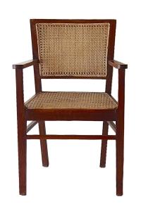 caned teak chairs