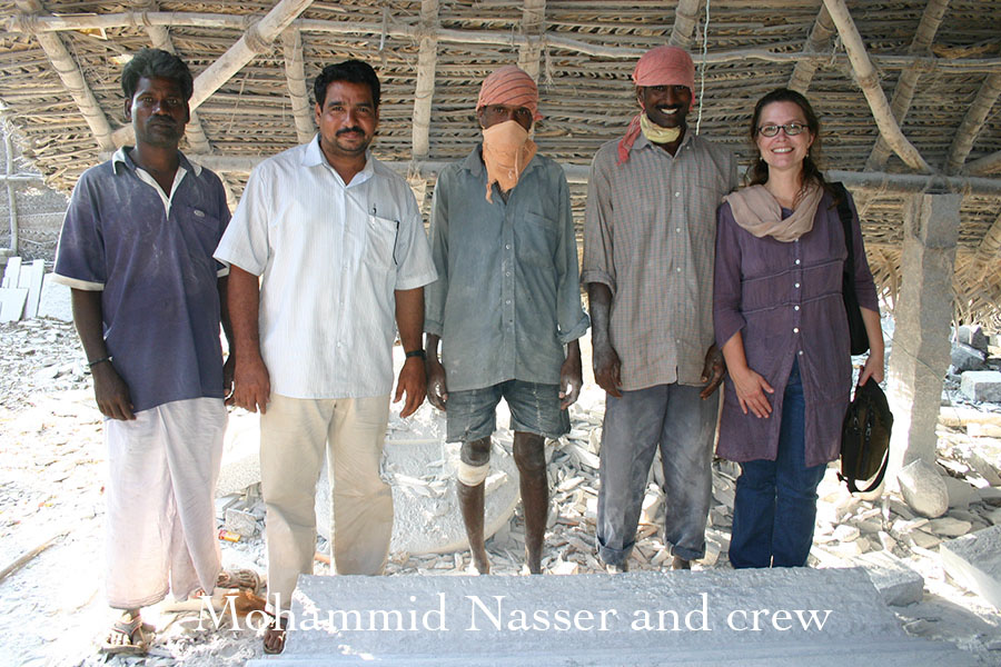Mohammid Nasser and crew
