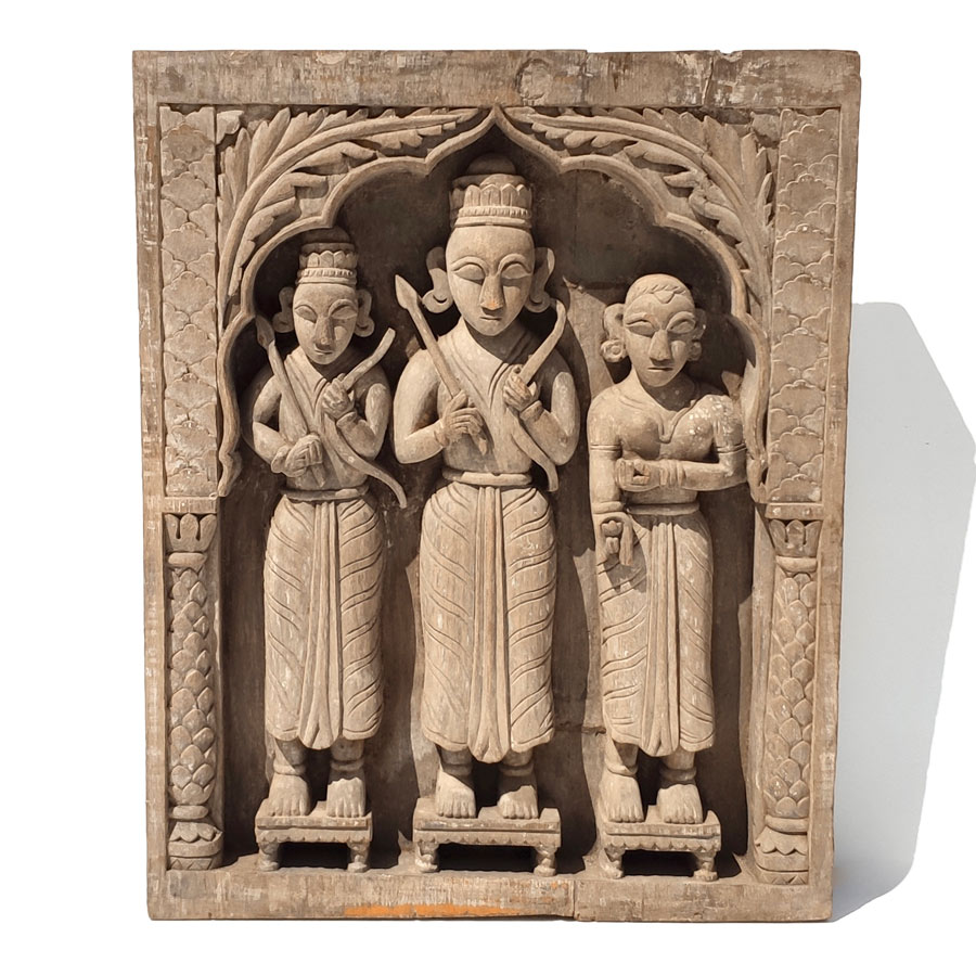 carved deities