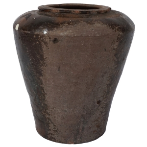 antique martaban ceramic pot