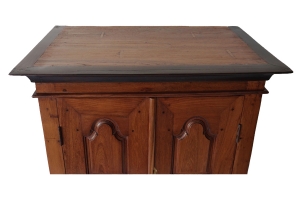 rosewood and teak low cabinet